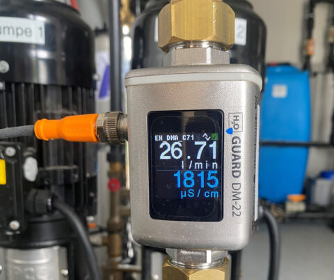 Nachbehandlung von technischem Wasser im Umlaufverfahren